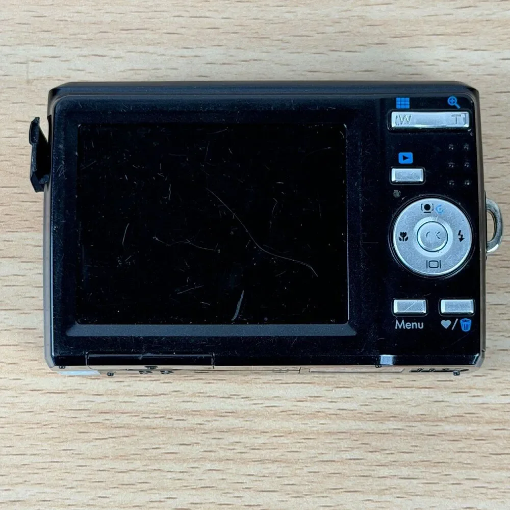 HP CA350 10MP Digital Camera Black 3x Optical Zoom Untested Parts Repair